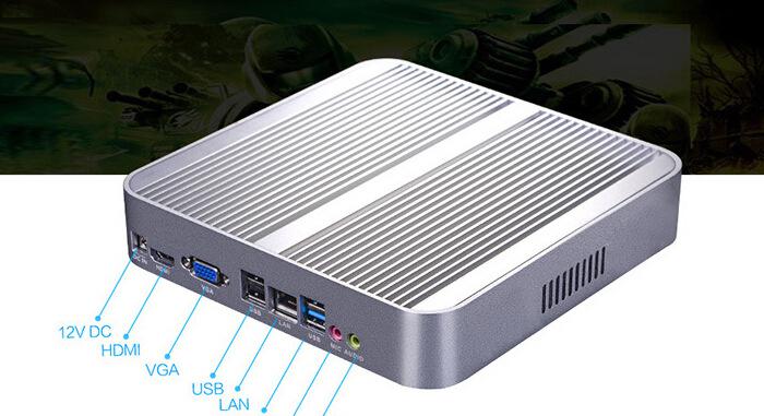 工厂i5-5200U工控电脑迷你主机 云计算与微型化的高效融合